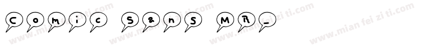 Comic Sans MR字体转换